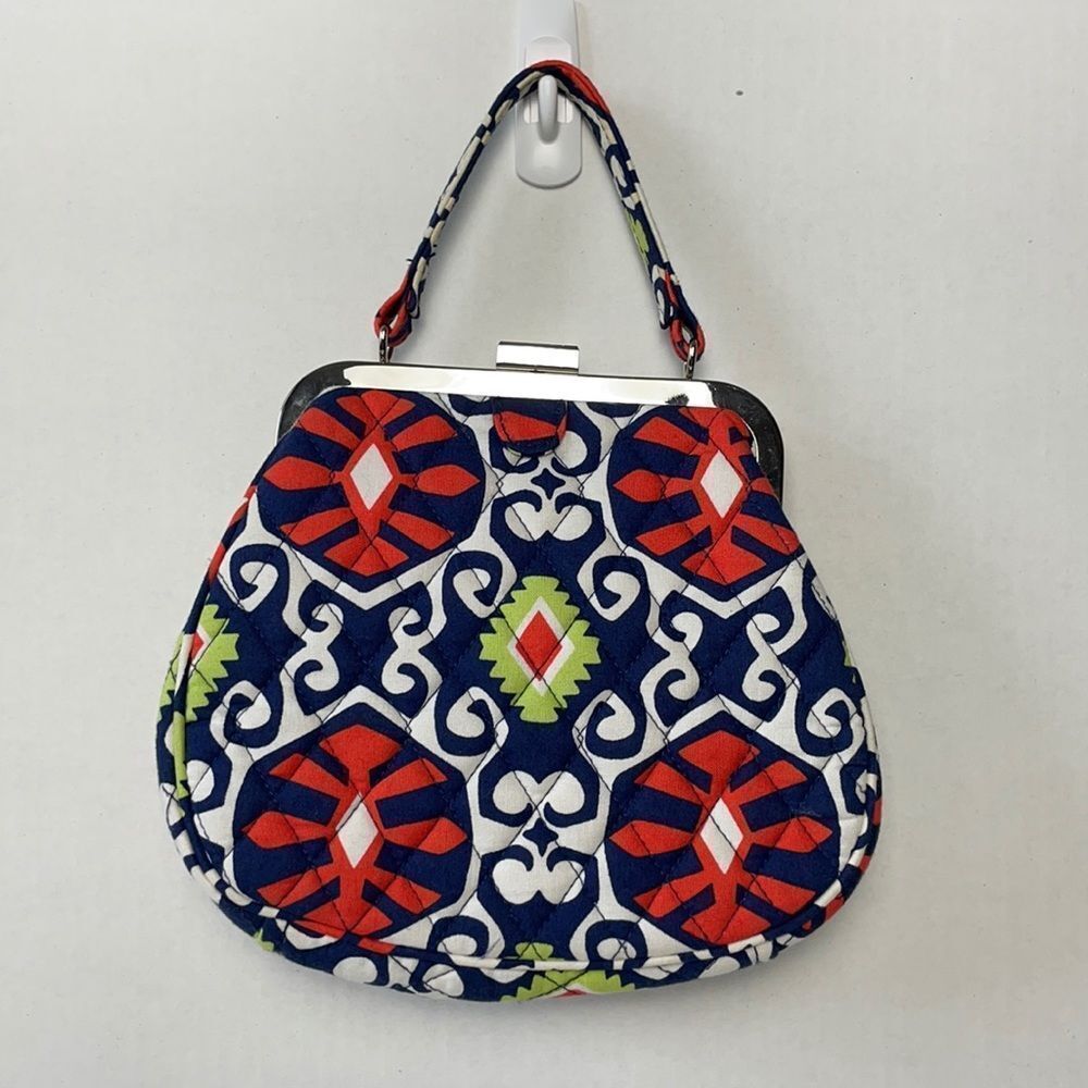 Vera Bradley Mini Frame Crossbody. Sun Valley Print.